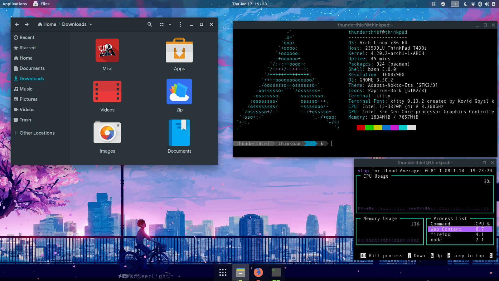 Arch Linux Screenshot 2